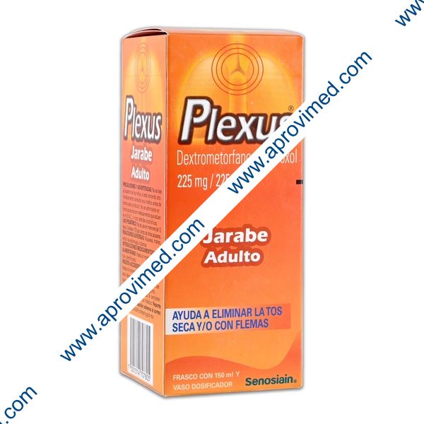 PLEXUS JARABE Adulto Fco. 150 ML. 225-225 MG/100 ML.