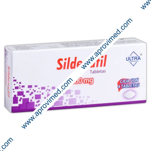 SILDENAFIL (Ultra) c/4 TABS. 100 MG