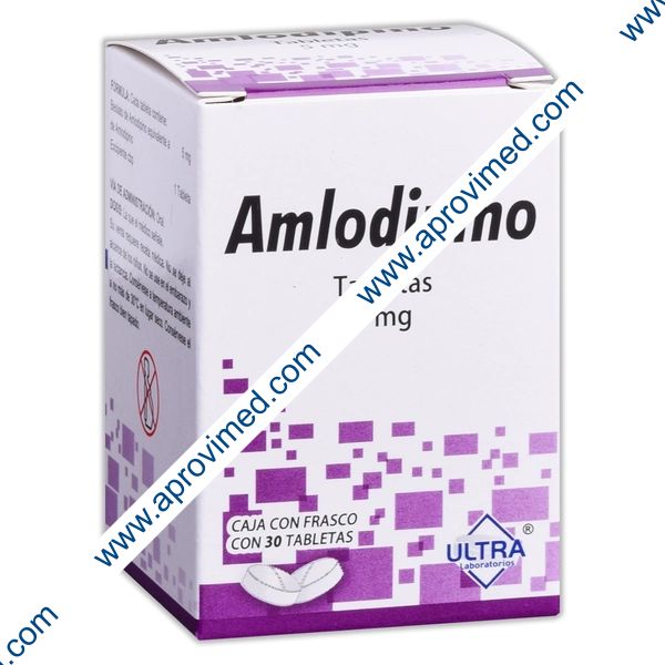 AMLODIPINO (Ultra) c/ 30 TABS. 5 MG.