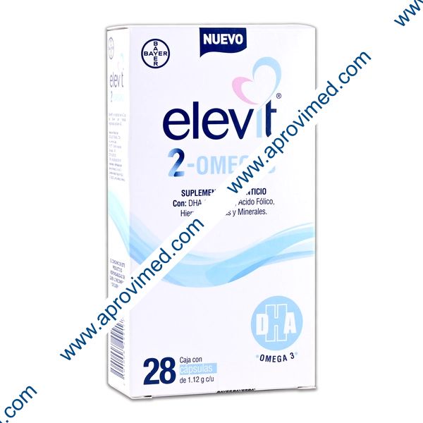 ELEVIT 2-OMEGAS c/28 CAPS. 1.12 G.