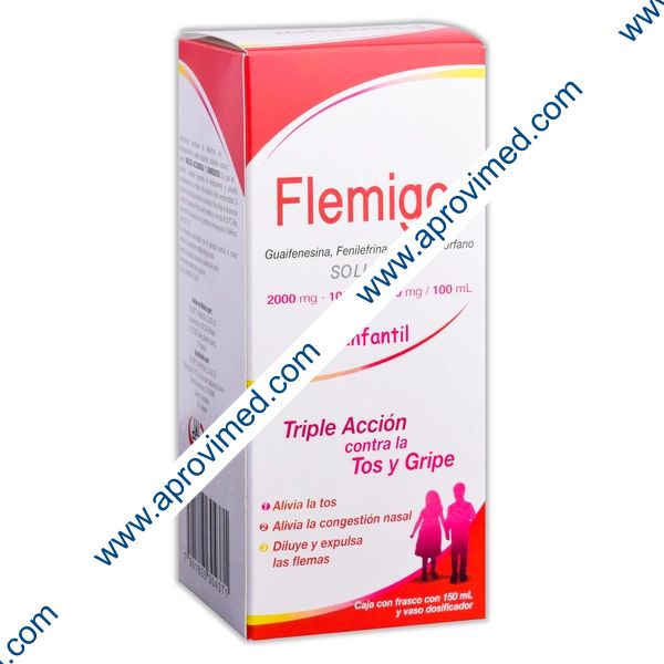FLEMIGOR SOL. Infantil Fco. 150 ML. 2000-100-200 MG/100 ML.