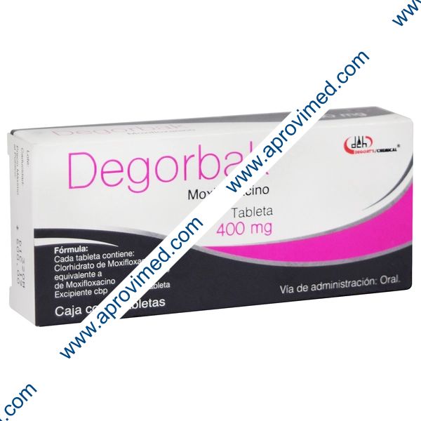 DEGORBAK c/7 TABS. 400 MG.