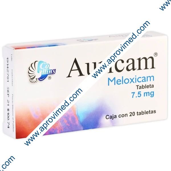AURICAM c/20 TABS. 7.5 MG.