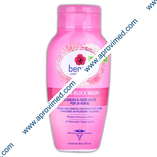 BENZAL ODOR-BLOCK WASH 24H Fco. c/240 ML.