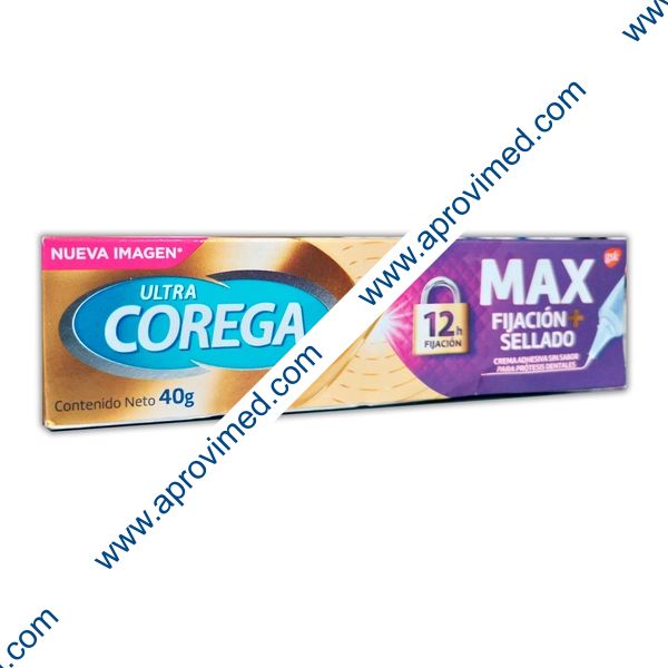 ULTRA COREGA MAX 12H CREMA ADHESIVA Tubo c/40 G.