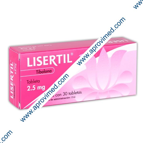 LISERTIL c/30 TABS. 2.5 MG.