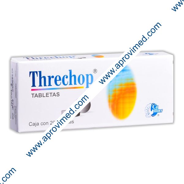 THRECHOP c/20 TABS. 50/200/2/200 MG.