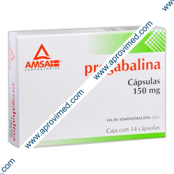 PREGABALINA (Amsa) c/14 CAPS. 150 MG.