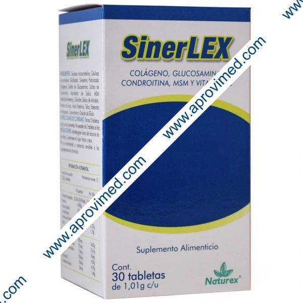 SINERLEX c/30 TABS. 1.01 G.