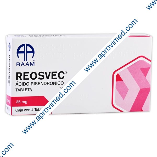REOSVEC c/4 TABLETAS 35 MG.