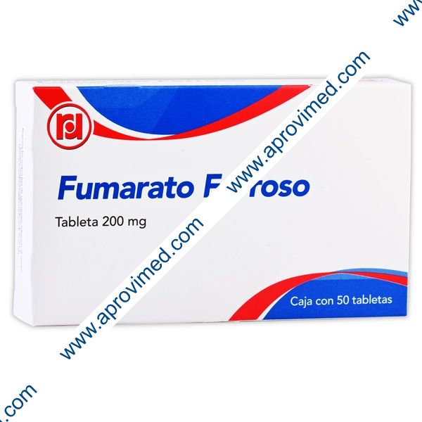 FUMARATO FERROSO (Randall) c/50 TABS. 200 MG.