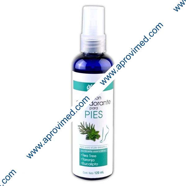 OLIBEL LOCIÓN DESODORANTE p/PIES Fco. c/120 ML.