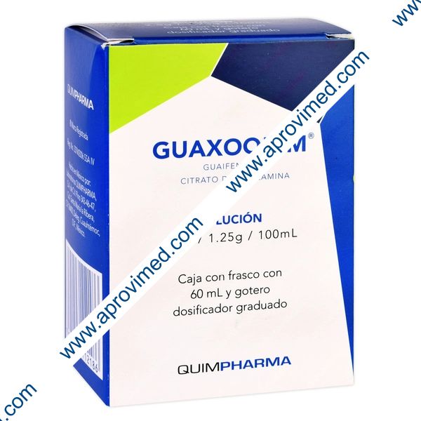 GUAXOQUIM SOLUCIÓN Fco. Gotero 60 ML. 2.5-1.25 G/100 ML.