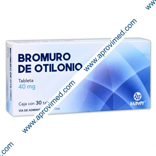 BROMURO DE OTILONIO (Maver) c/30 TABS. 40 MG.