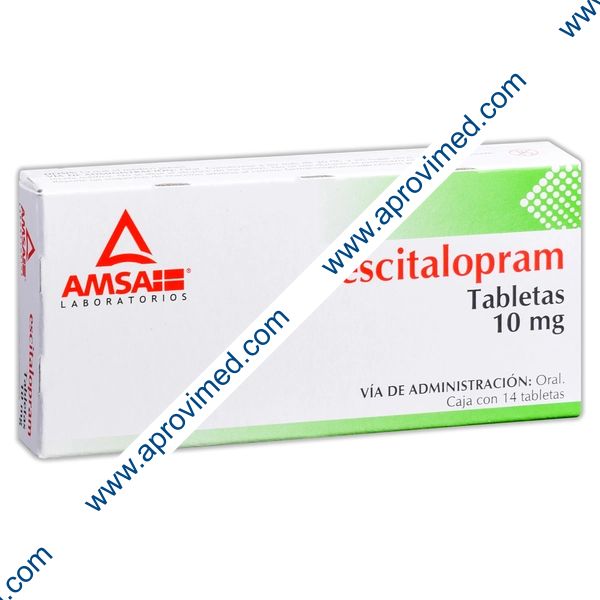ESCITALOPRAM (Amsa) c/14 TABS. 10 MG.