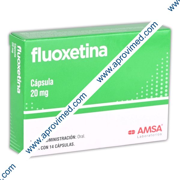 FLUOXETINA (Amsa) c/14 CAPS. 20 MG.