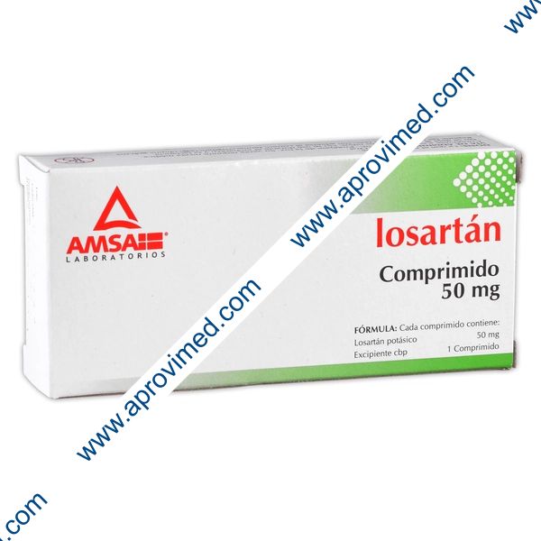 LOSARTÁN (Amsa) c/30 COMPS. 50 MG.