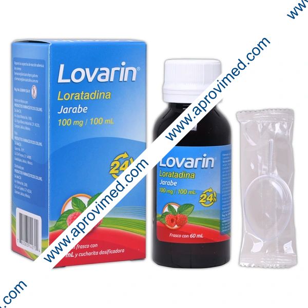 LOVARIN 24H JARABE Fco. 60 ML. 100 MG/100 ML.