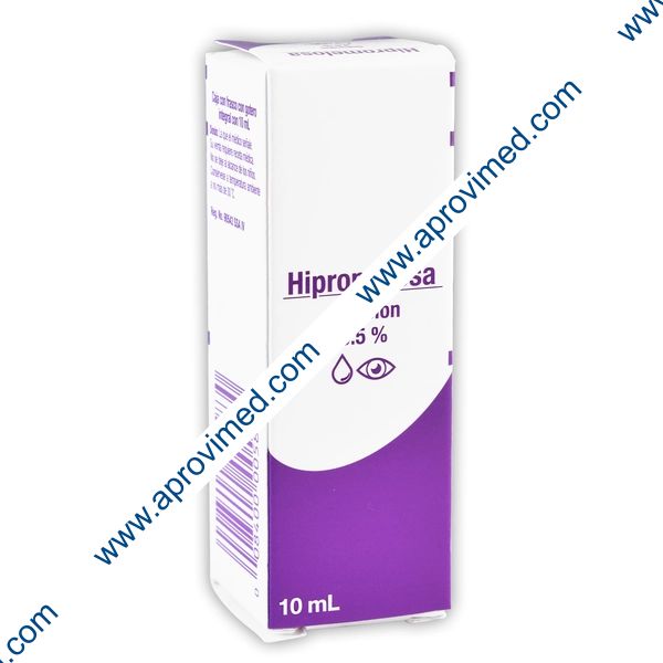 HIPROMELOSA (Grin) Sol. Oft. 0.5% Fco. Gotero 10 ML.