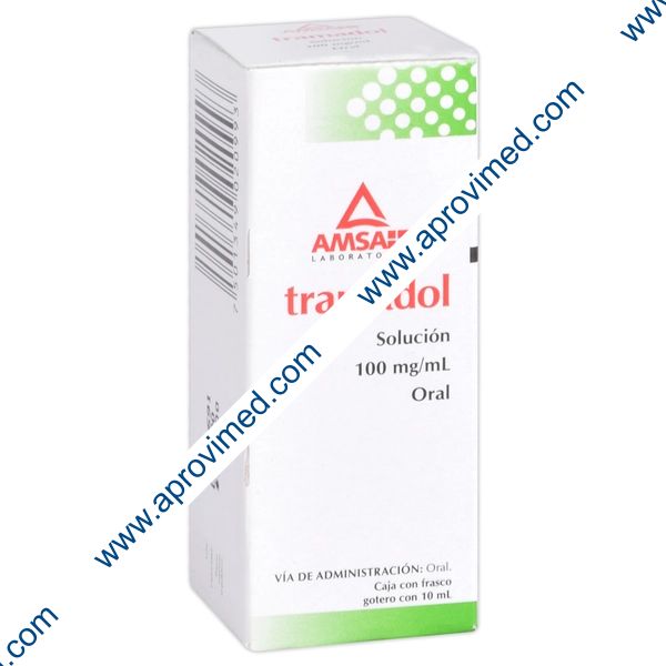 TRAMADOL (Amsa) SOL. Fco. Gotero 10 ML. 100 MG/1 ML.