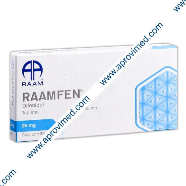 RAAMFEN c/30 TABS. 25 MG.