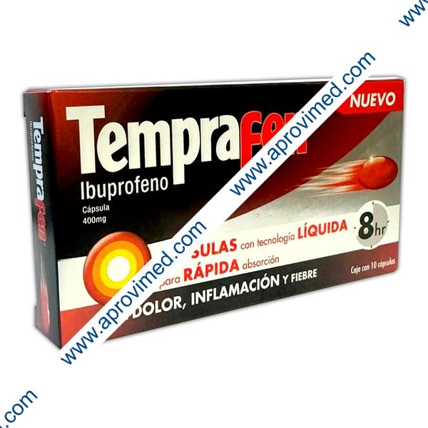 TEMPRA FEN c/10 CAPS. 400MG.