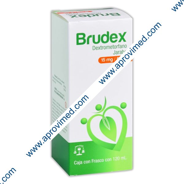 BRUDEX JARABE Fco. 120 ML. 15 MG/5 ML.