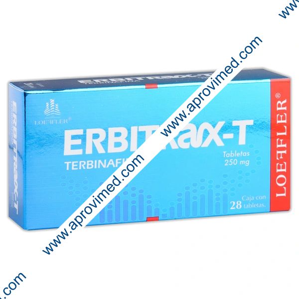ERBITRAX-T c/28 TABS. 250 MG.