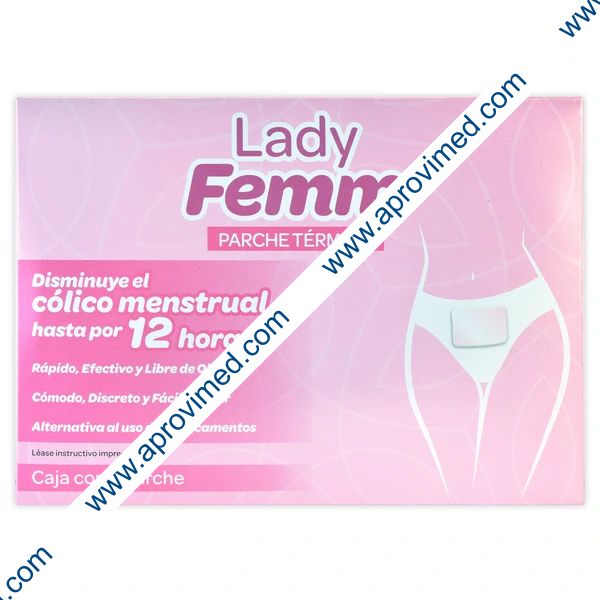 LADY FEMM Cja. c/1 PARCHE TÉRMICO.