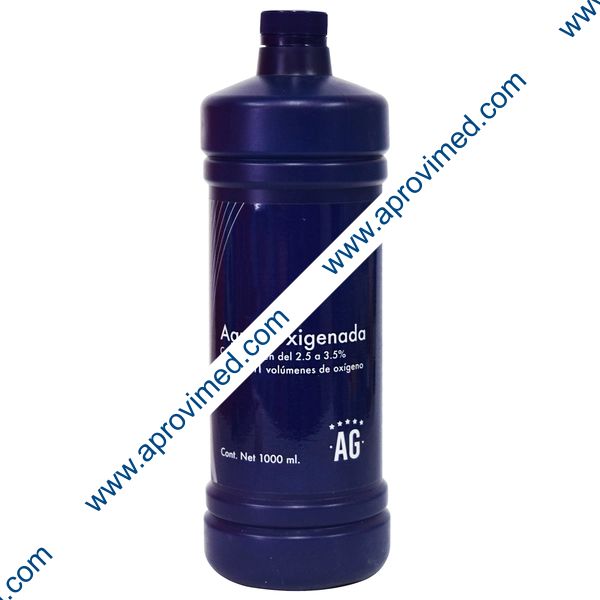 AGUA OXIGENADA (AG) SOLUCION al 3.5% Fco. 1000 ML.