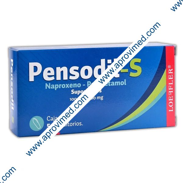 PENSODIL-S c/5 Supositorios 100/200 MG.