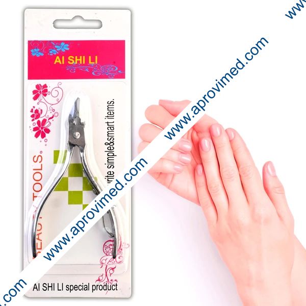 ALICATE PARA UÑAS Y CUTÍCULAS (AI SHI LI) Blister c/1 Pza.