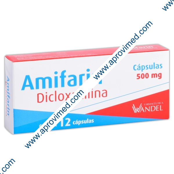 AMIFARIN c/12 CAPS. 500 MG.