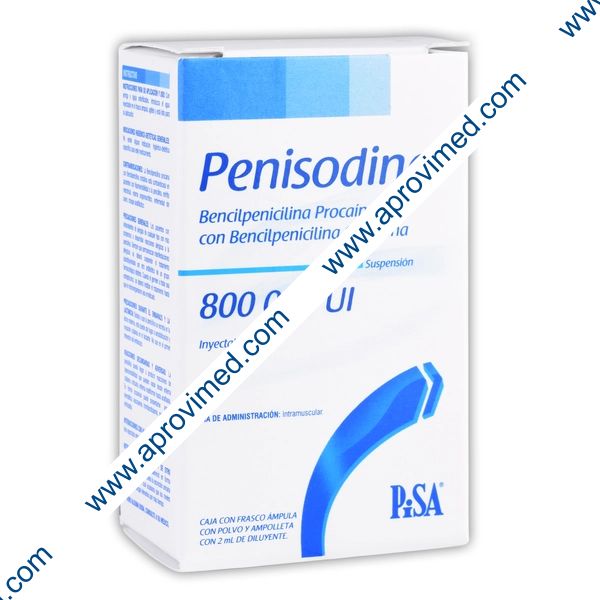 PENISODINA Susp. Iny. c/1 FCO. AMP. 800,000 UI/2 ML.