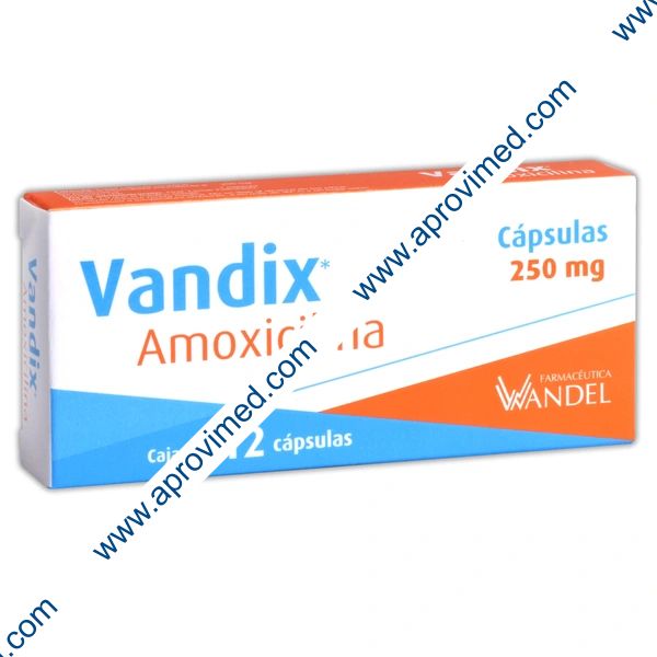 VANDIX c/12 CAPS. 250 MG.