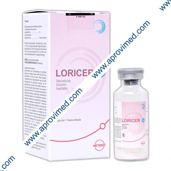 LORICER Sol. Iny. c/1 FCO. AMP. 1 G.