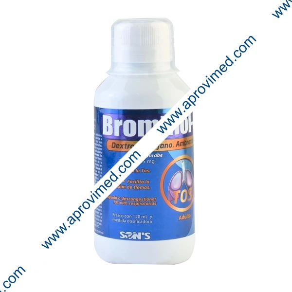 BROMINOL-C JARABE Adulto Fco. 120 ML. 225-225 MG/100 ML.
