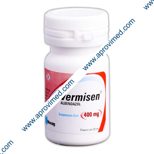 VERMISEN SUSP. Fco. 20 ML. 400 MG/20 ML.