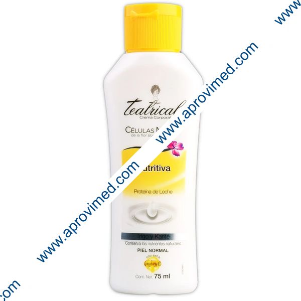 TEATRICAL Celulas Madre CREMA CORPORAL NUTRITIVA Fco. c/75 ML.