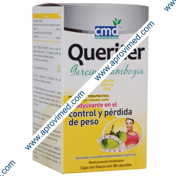QUERITER c/30 CAPS. 300 MG.