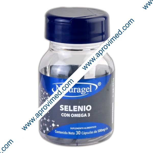 SELENIO CON OMEGA-3 c/30 CAPS. 500 MG.