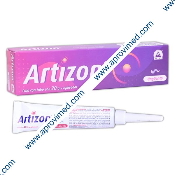 ARTIZON Ungüento Rectal TUBO c/20 G. 5-0.250-3.5-18 G/100 G. y Aplicador.