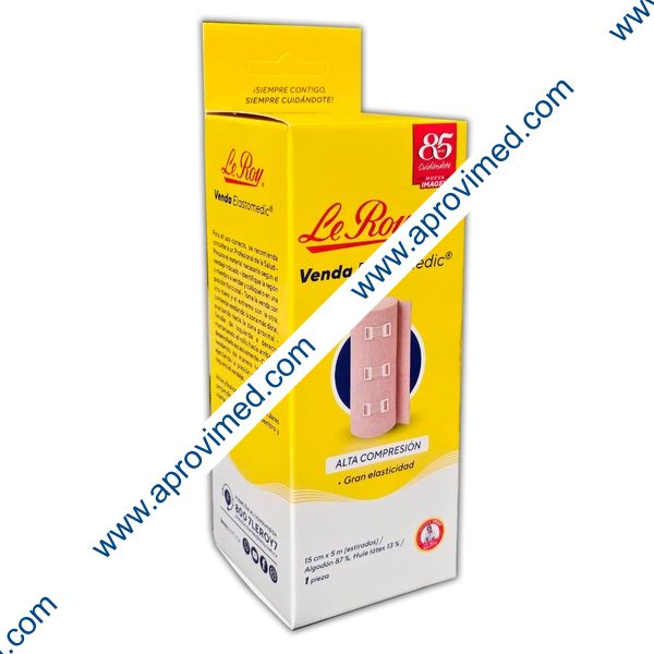 VENDA ELASTOMEDIC (Le Roy) A: 15cm. L: 5mt. c/1 Pza.