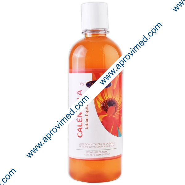 JABÓN LÍQUIDO DE CALÉNDULA (Karla Di) 500 ML.