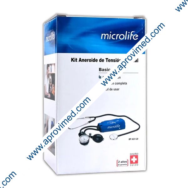 KIT ANEROIDE DE TENSIÓN ARTERIAL BASICO Mod. BP AG1-20