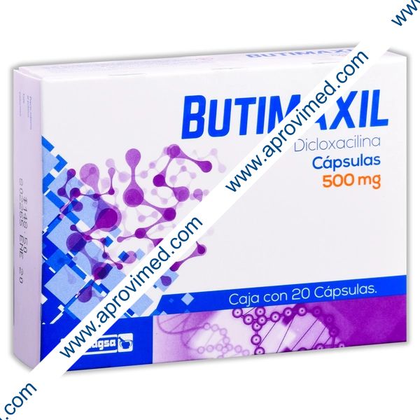 BUTIMAXIL c/20 CAPS. 500 MG.
