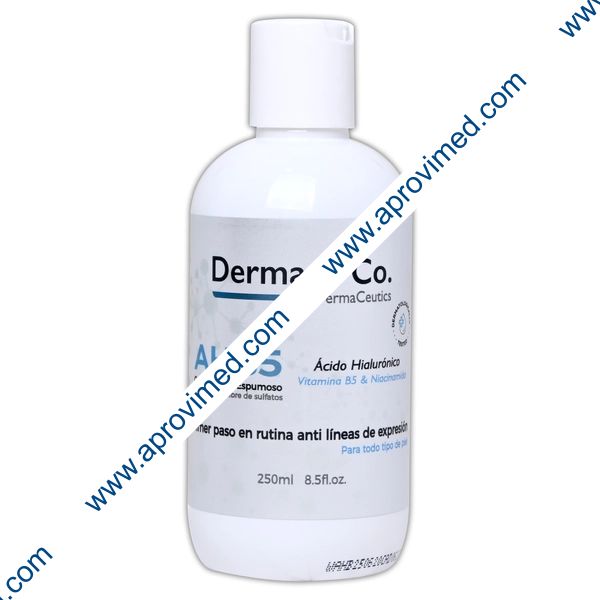 AHB5 GEL LIMPIADOR FACIAL ESPUMOSO para piel normal a seca Fco. 250 ML.