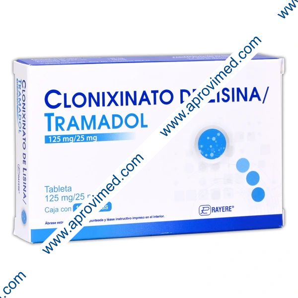 CLONIXINATO DE LISINA/TRAMADOL (Rayere) c/14 TABS. 125/25 MG.