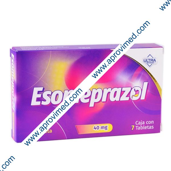 ESOMEPRAZOL (Ultra) c/ 7 TABS. 40 MG.