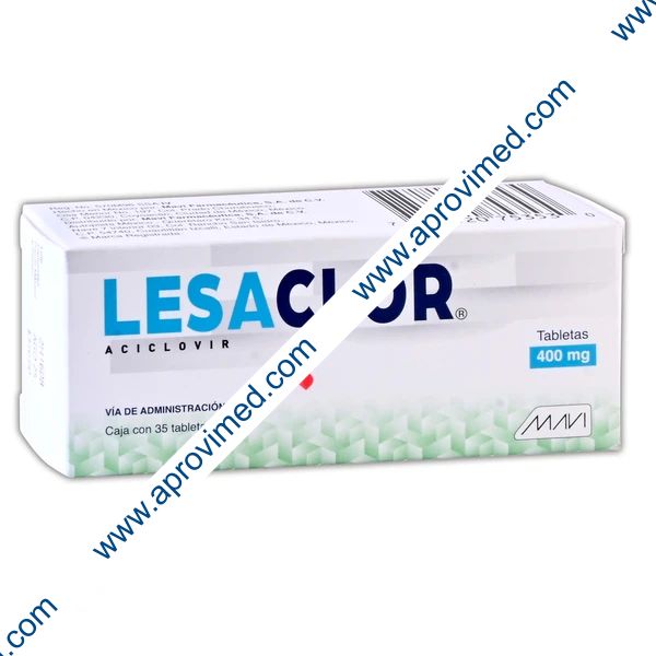 LESACLOR c/35 TABS. 400 MG.